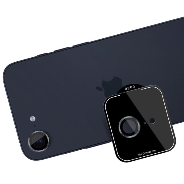 Apple iPhone SE4/16E - 3mk Linssinsuoja Pro Grafiitti/Harmaa