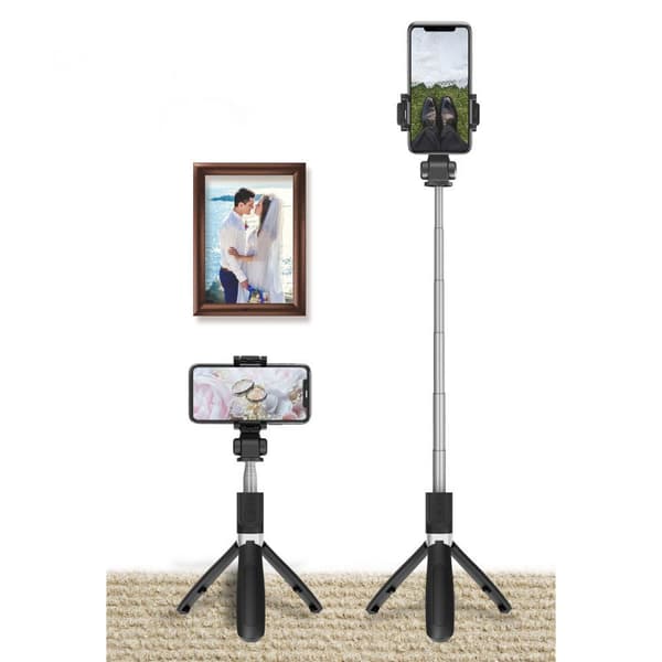 TECH-PROTECT L01S BLUETOOTH-SELFIE-KEPPU JALUSTA MUSTA