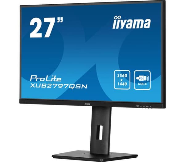 IIYAMA XUB2797QSN-B2 skærm Sort