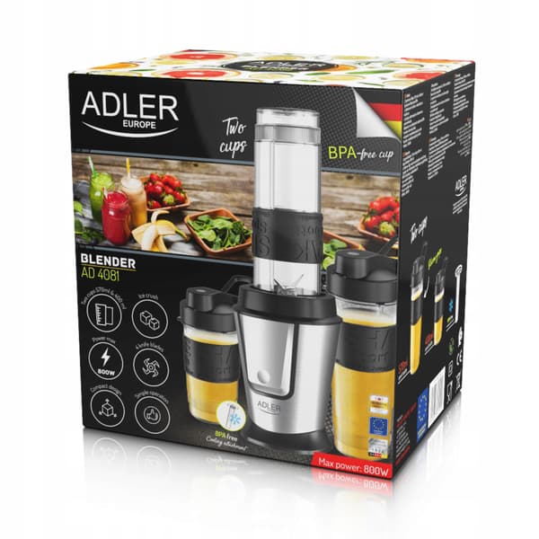 Adler Personal Blender med køleindsats