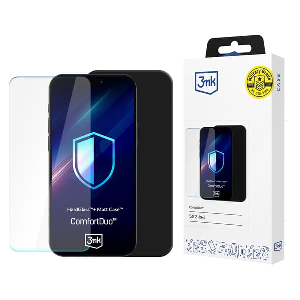 Samsung Galaxy A36 - 3mk ComfortDuo Mat Sort