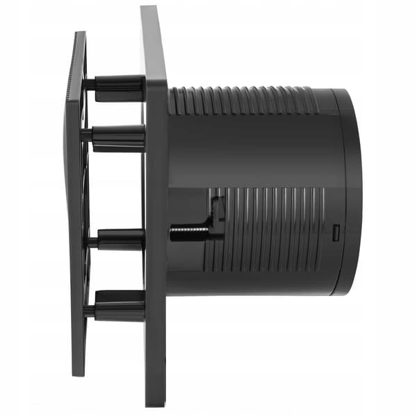 VENTIS LINEA 120 Musta H+T kylpyhuonetuuletin