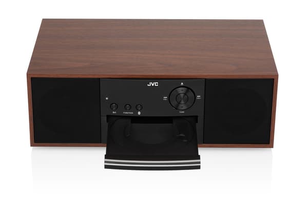 JVC RD-E761 Mini Hi-Fi-system, Bluetooth, CD-spelare, svart