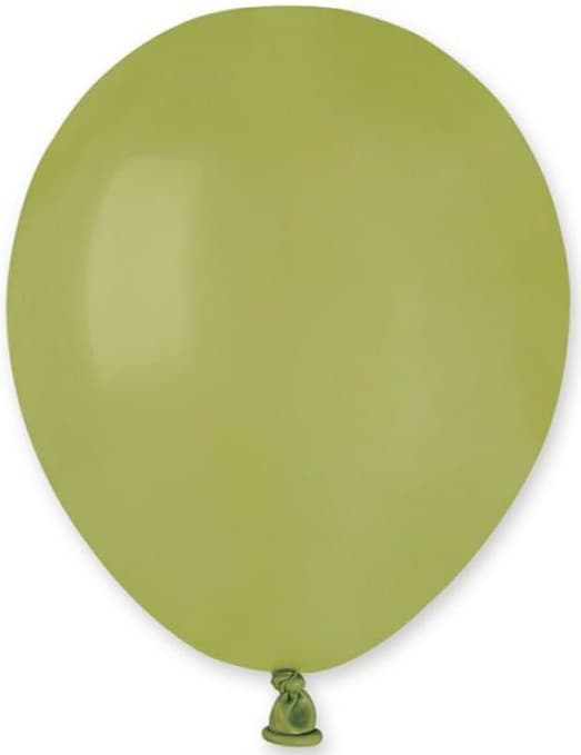 A50 pastelloivihreät ilmapallot 5 - 98/100 kpl