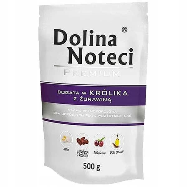 Dolina Noteci Premium våtfoder för hundar, kaniner, 10x500g