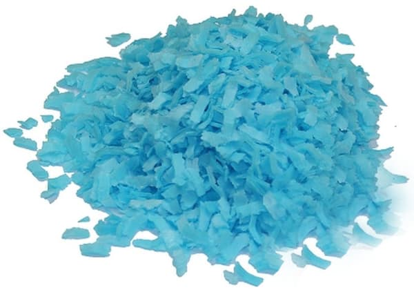Blå vaffeltopping 20 gram 1 pakke