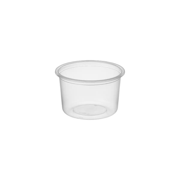 Suppebeholder Delikatesse Skål PP rund 350 ml 50 stk STRONG