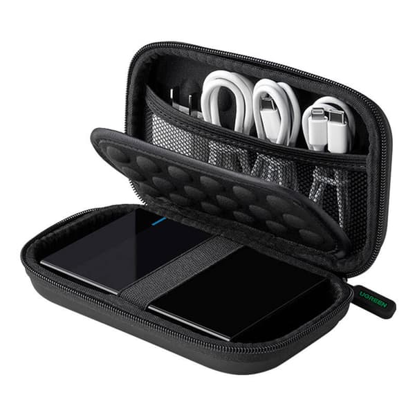 UGREEN LP128 (L) SSD-harddiskkasse og GSM-tilbehør (sort)