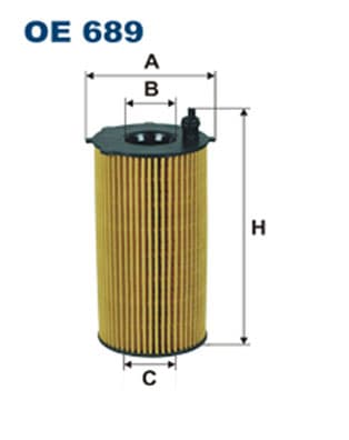 ÖLJYNSUODATIN OE689 FILTRON