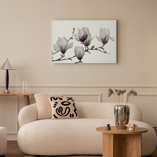 Maleri - Malet magnolia (1-delt) bred
