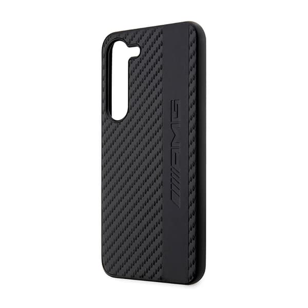 AMG Carbon Stripe & Embossed - Samsung Galaxy S23 cover (sort)