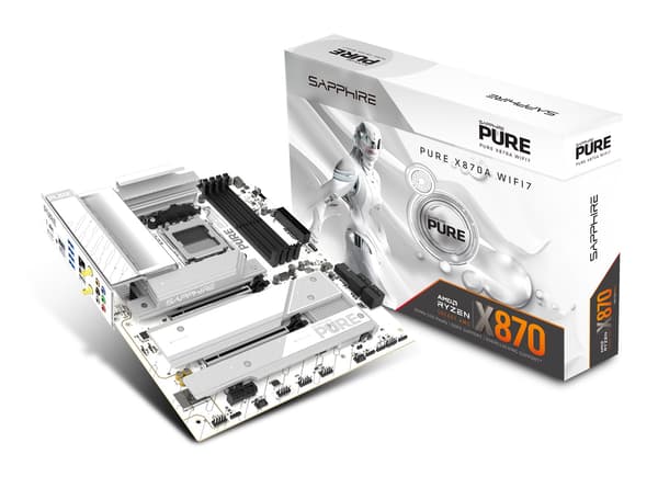 SAPPHIRE PURE X870A WIFI 7 moderkort