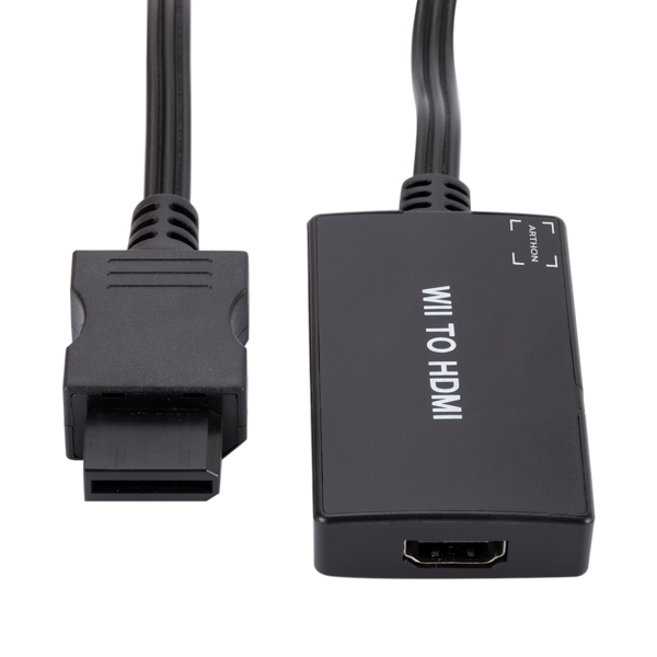 Wii Nintendo til HDMI konverter med audio jack adapter kabel