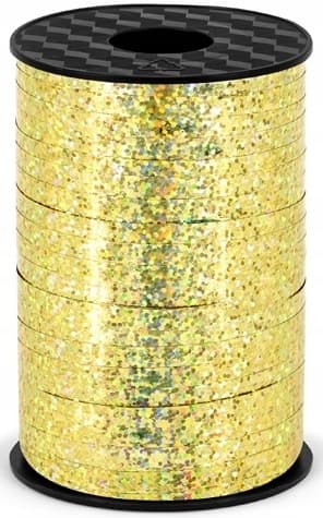 Plastband guld 5mm 225m
