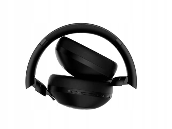 PowerLocus Orion Sorte Trådløse Bluetooth Hovedtelefoner MikroAUX Etui 70 timer