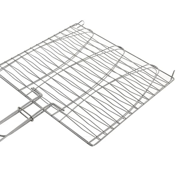 Metalliverkko kalansyönnille 28x55,5 cm