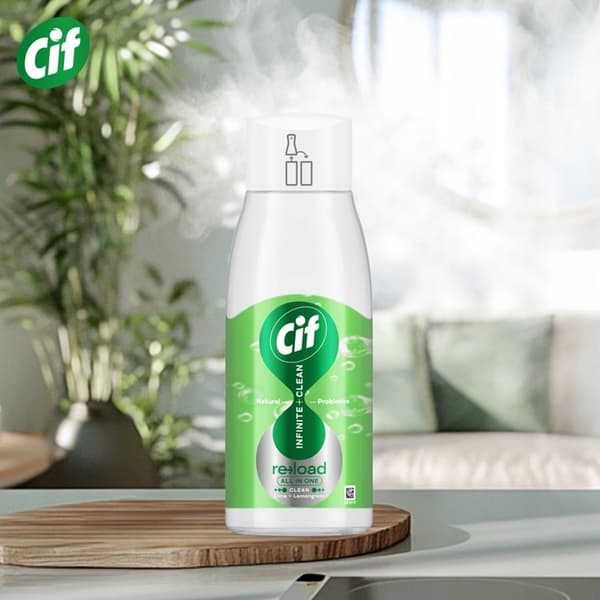 CIF Uute Ref Clean Lime ja Lemon 590ml