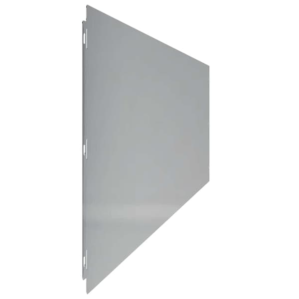vidaXL Gräsmatta 20 st 25x103 cm galvaniserat stål