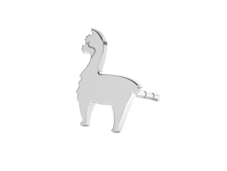 Sølv Llama Alpaca Øreringe til Kvinder, Øreringe, Llama Alpaca, Sølv 925