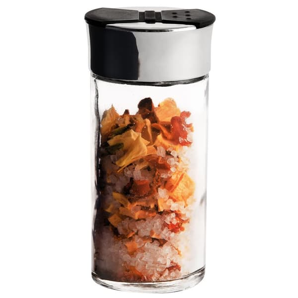 Krydderbeholder med si glas 100 ml 6 stk.