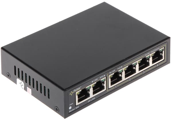 POE-SWITCH S-64 4-PORT PULSAR