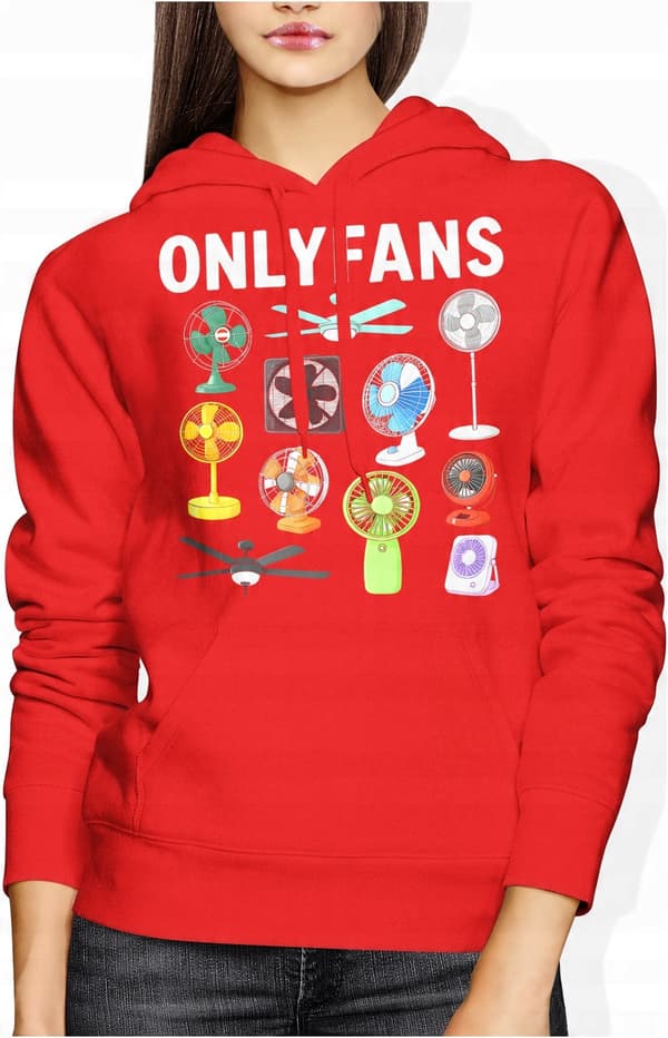 ONLY FANS DAMTRÖJA MED TRYCK ONLYFANS ROLIG MEME L