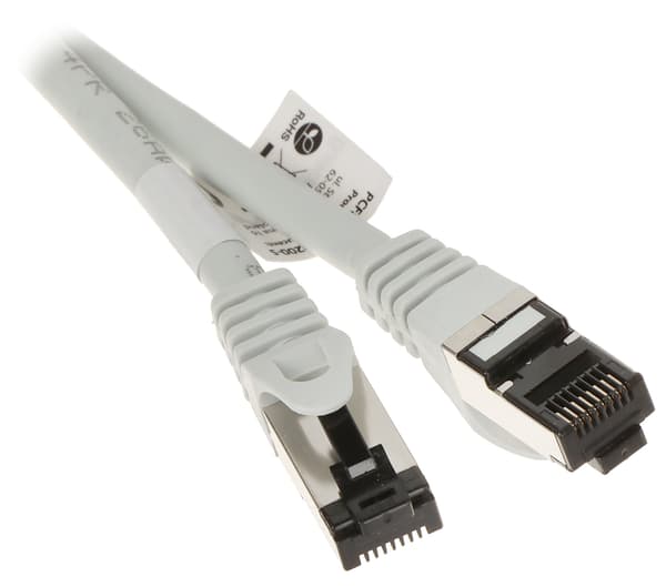 Lanberg kytkentäkaapeli RJ45/SFTP/8.1/2.0-harmaa 2m