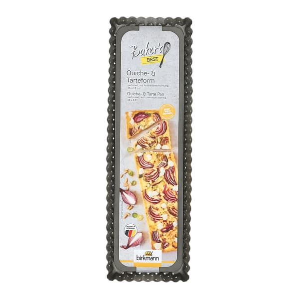 Perforerad pajform 35x11 cm Baker's Best / Birkmann