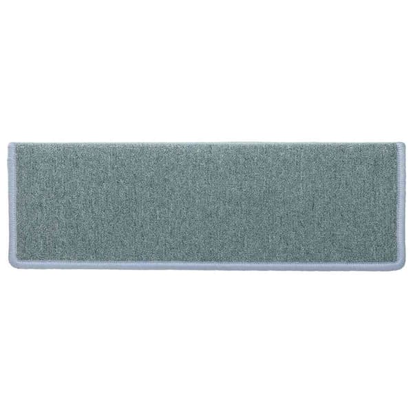 vidaXL Trappmattor 30 st 65x21x4 cm blå