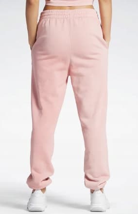 Reebok pink lige joggingbukser til kvinder M 0A9C6_A* TŁA