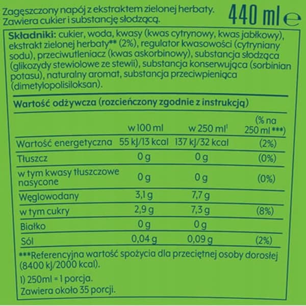SodaStream Orange Zero Sugar-Free Appelsiini + Lipton Jäätee Vihreät Siirapit