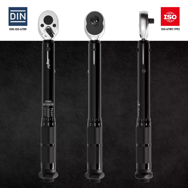 MJW Momentnøgle 3/8" 19-110 Nm Sort