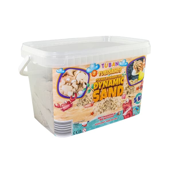 Dynamisk sand - naturlig - ASK 5 kg