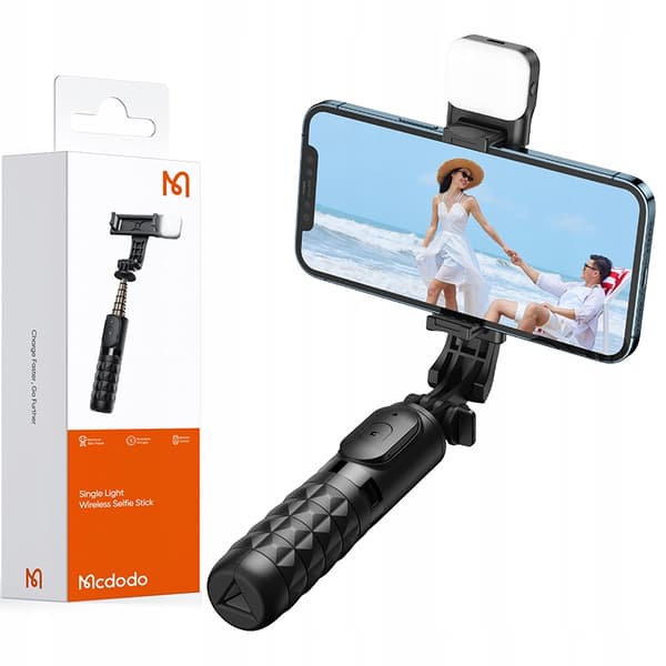 MCDODO SELFIE STICKSTIPOD BLUETOOTH LÅNGT STIV FÖR IPHONE SAMSUNG