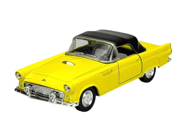 WELLY OLD TIMER 1955 FORD THUNDERBIRD KELTAISELLA KATOLLA 1:34 42366