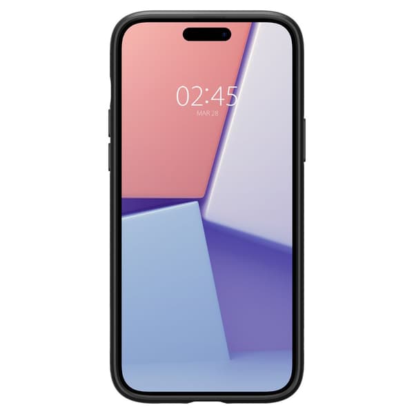 SPIGEN LIQUID AIR IPHONE 15 MATTSVART