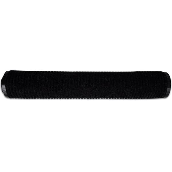 vidaXL PVC dørmåtte 90 x 150 cm sort