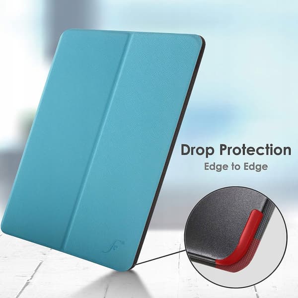 BLÅ LUKKET ETUI TIL SAMSUNG GALAXY TAB S7