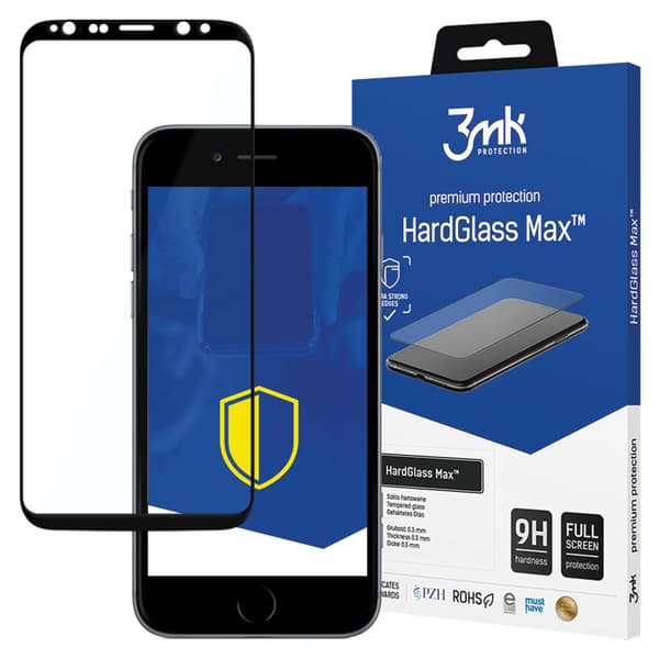 Samsung Galaxy S8+ - 3mk HardGlass Max Sort