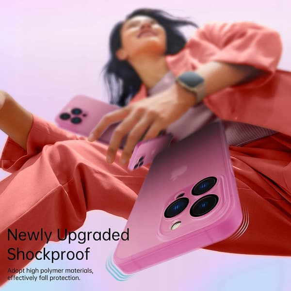 MATTA VAALEANPUNAINEN SUOJA IPHONE 13 PRO 6.1':LLE