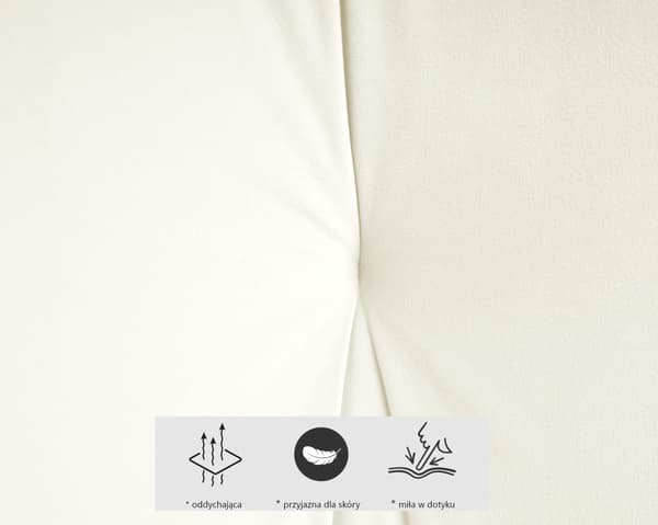 ALEX fløjlslænestol, lys beige