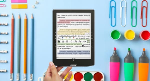 INKBOOK Solaris Color 6" 32 GB lyserød e-bogslæser