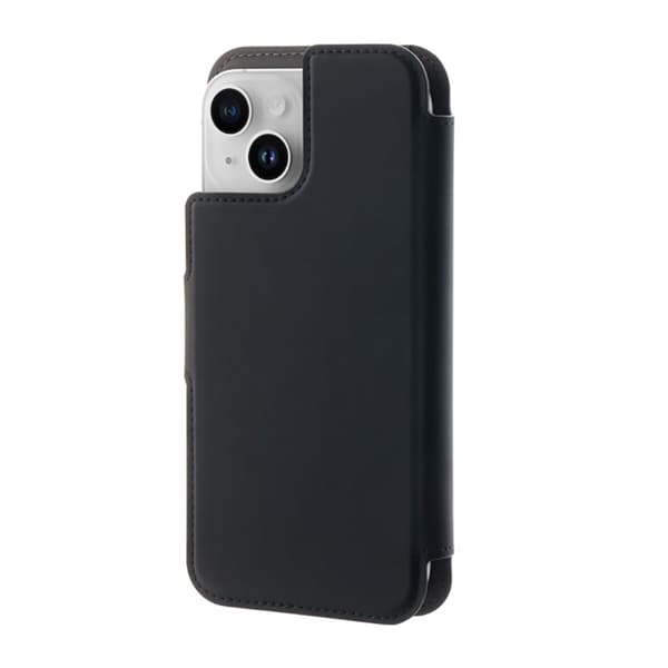 PURO Folio MagSafe -kotelo - iPhone 15 Plus / 14 Plus / 12 Pro Max -kotelo (musta)