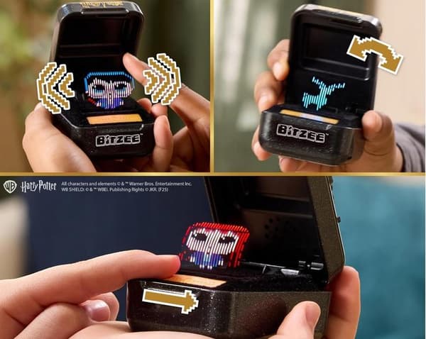 Interaktivt digitalt dyr BITZEE Harry Potter sort
