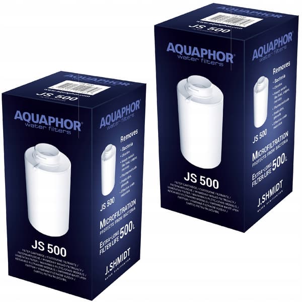 Aquaphor JS 500 -suodatinpatruuna 2 kpl.