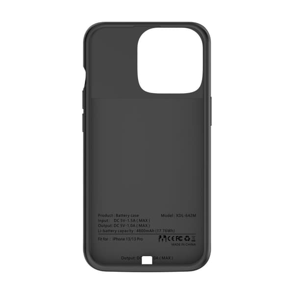 TECH-PROTECT POWERCASE 4800mAh IPHONE 13 / 13 PRO SVART