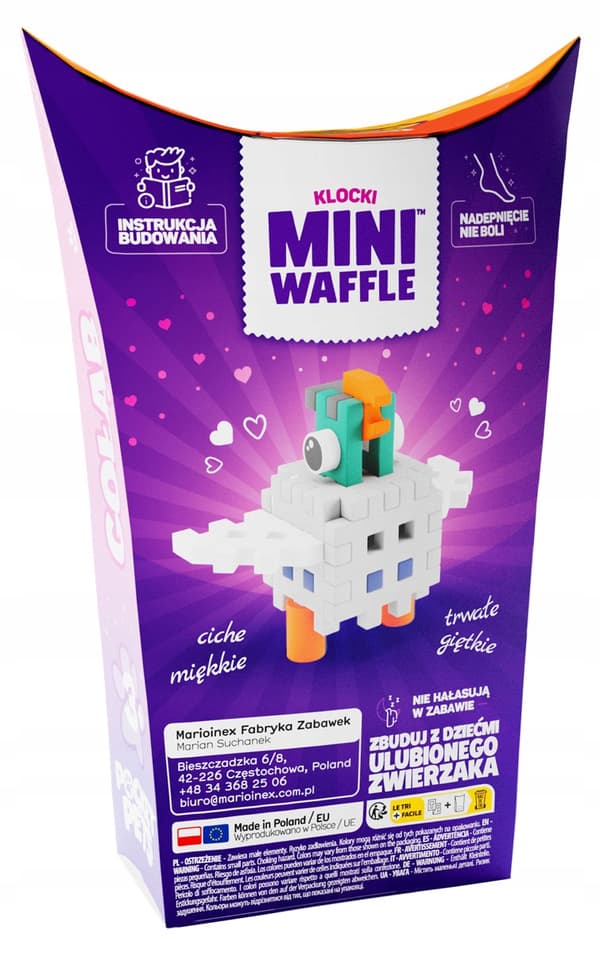 Marioinex Mini Waffle POCKET PETS - DUE sæt