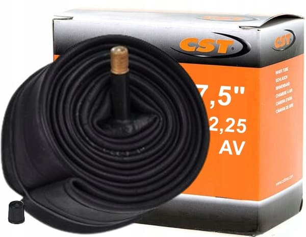 CST indvendigt rør 27,5 x 1,95/ 2,10/ 2,25 AV CAR