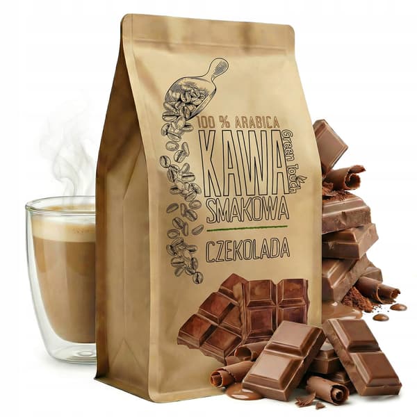 Chokoladesmaget kaffebønner 1 kg Green Touch