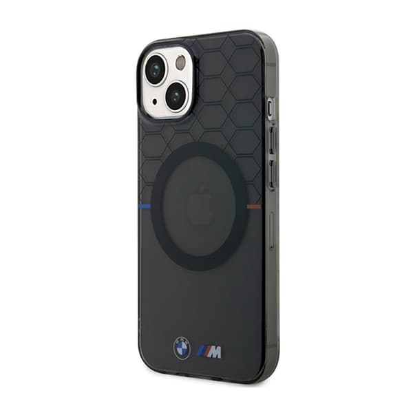 BMW Pattern MagSafe - iPhone 14 Plus-fodral (grå)